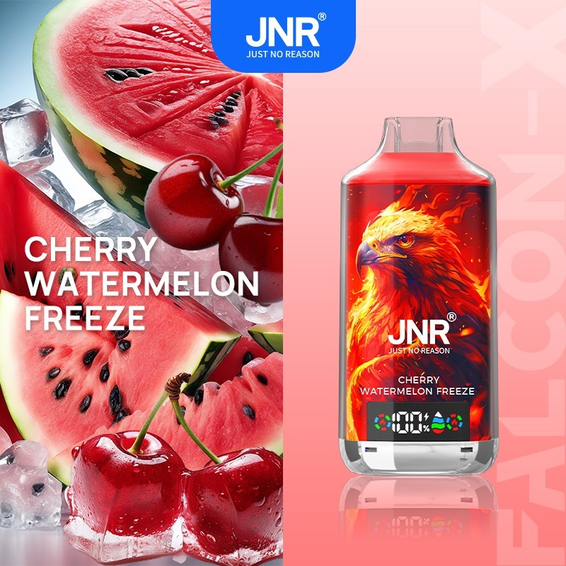 Cherry Watermelon Freeze Jnr Falcon X Puff 18k Vape