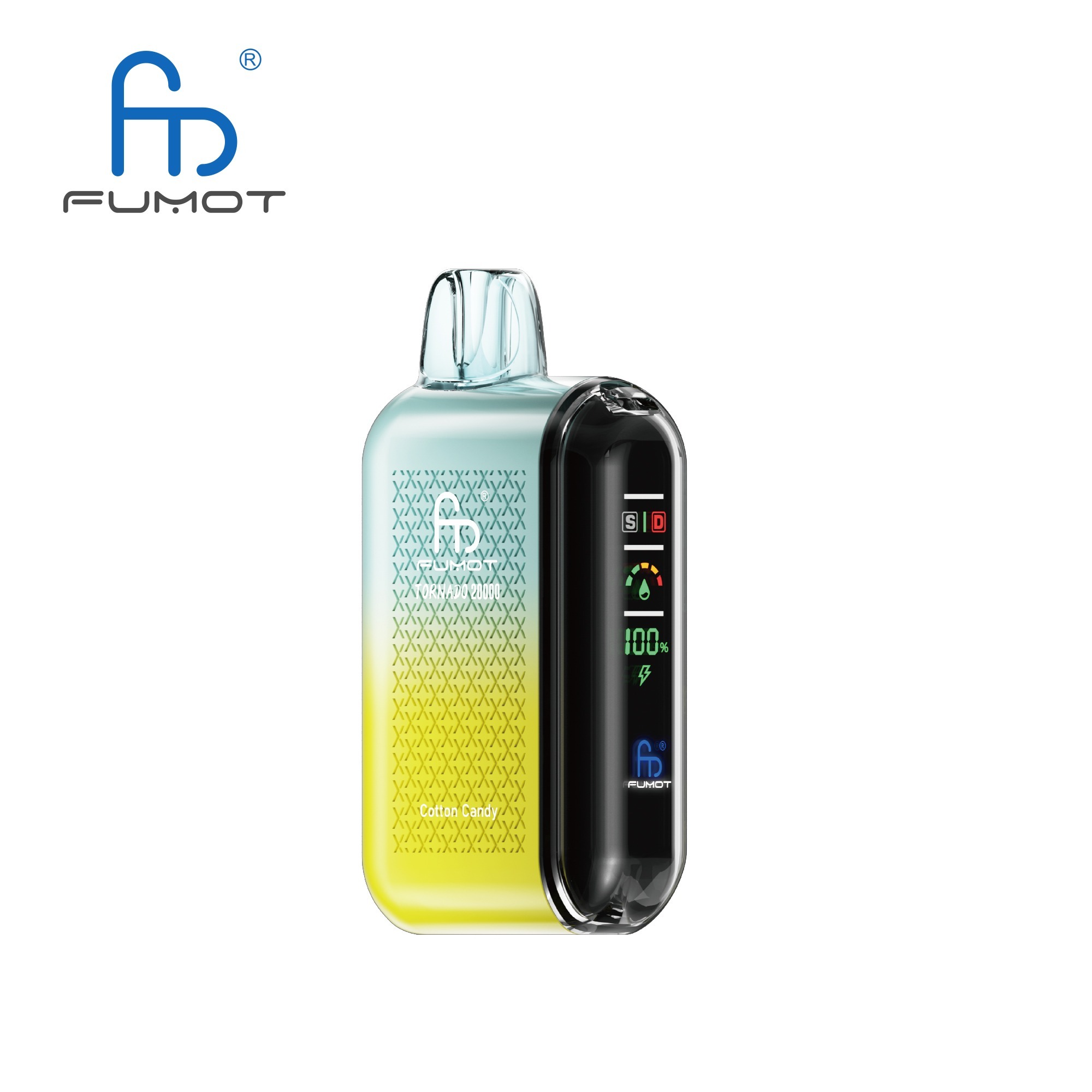 Cotton Candy Fumot Randm Tornado 20000 Puffs Vape