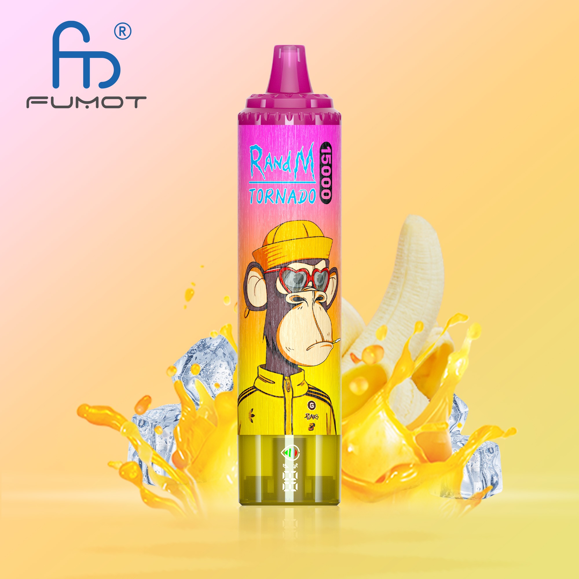 Fumot Randm Tornado 15000 Banana Ice Vape