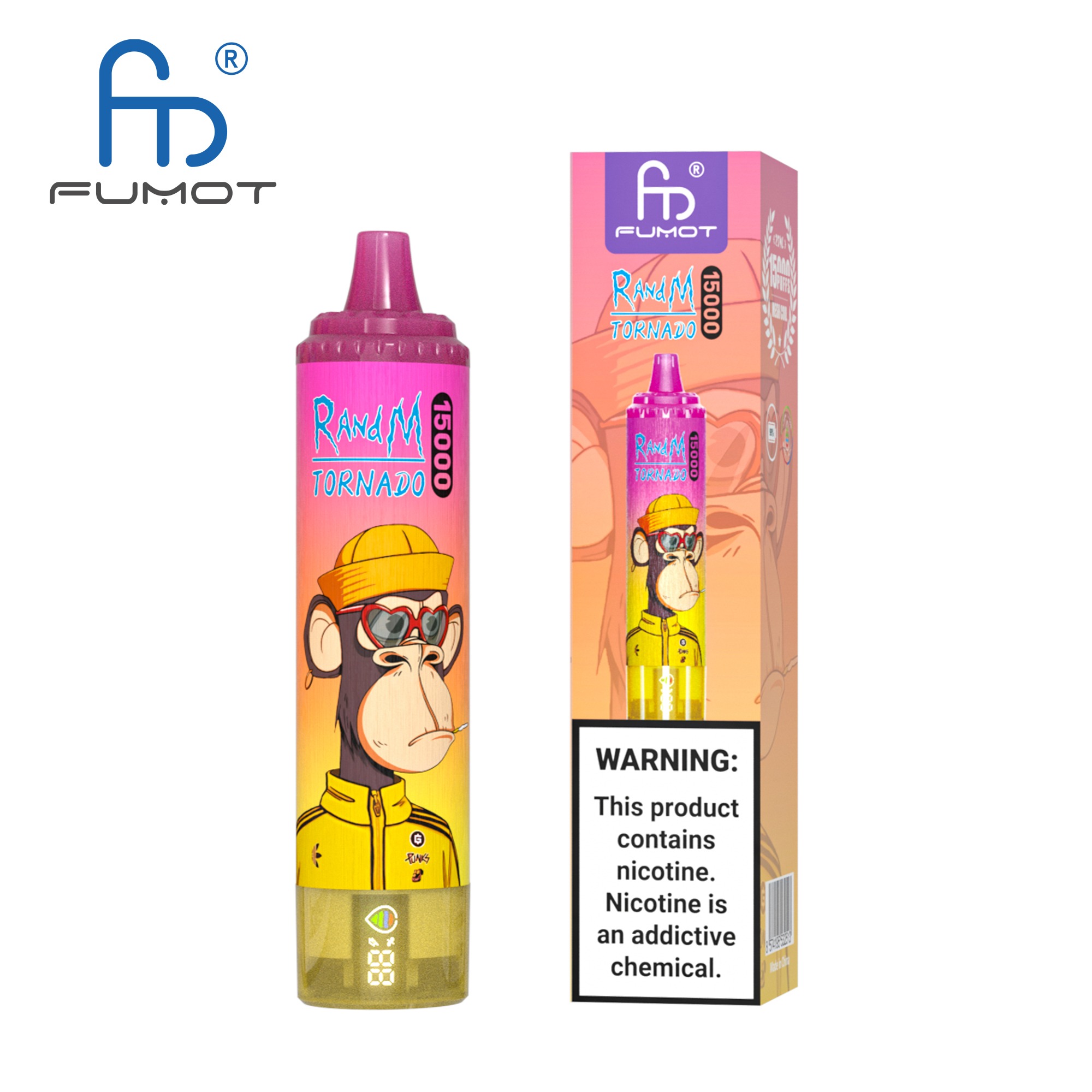 Fumot Randm Tornado 15000 Banana Ice Vape