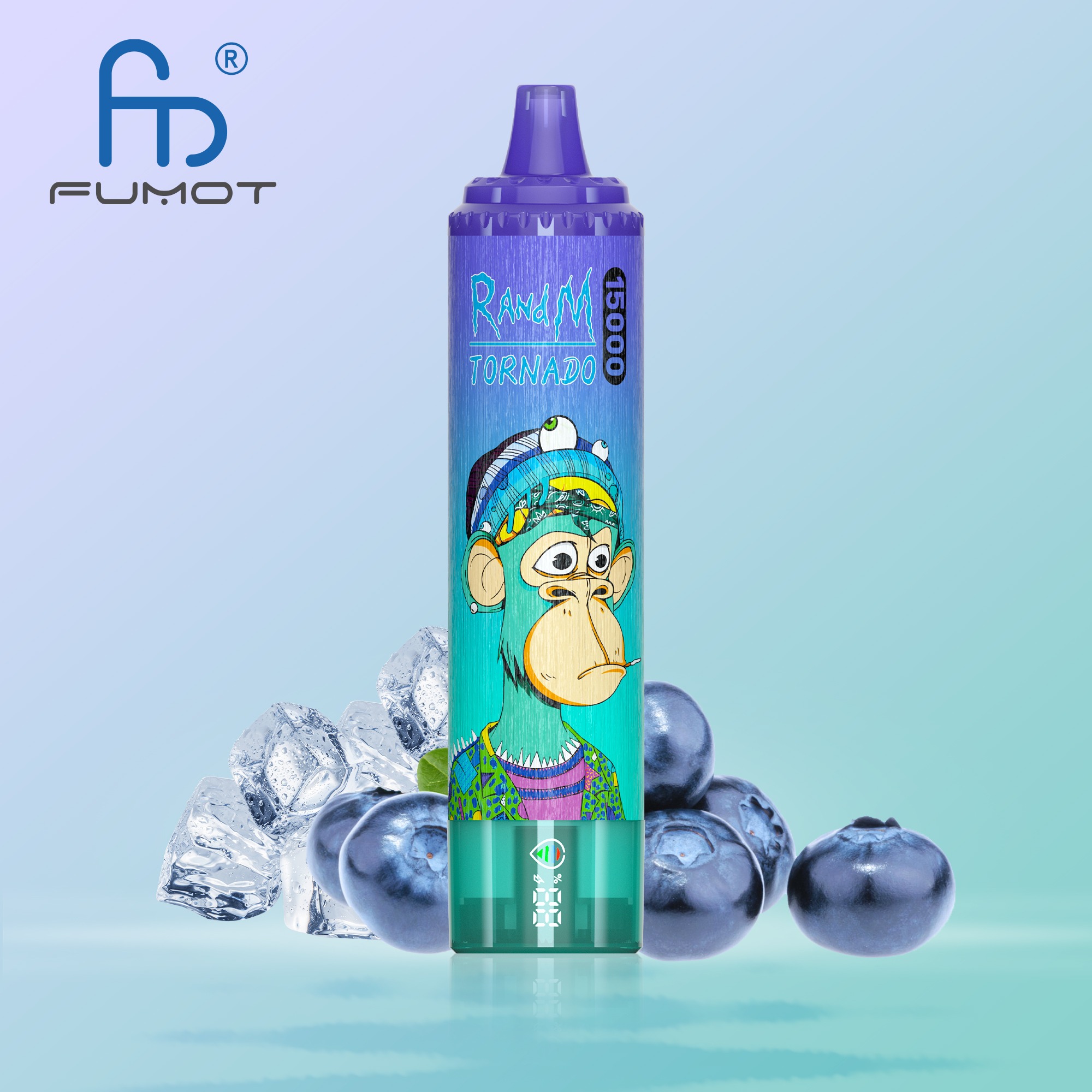 Fumot Randm Tornado 15000 Blueberry On Ice Vape