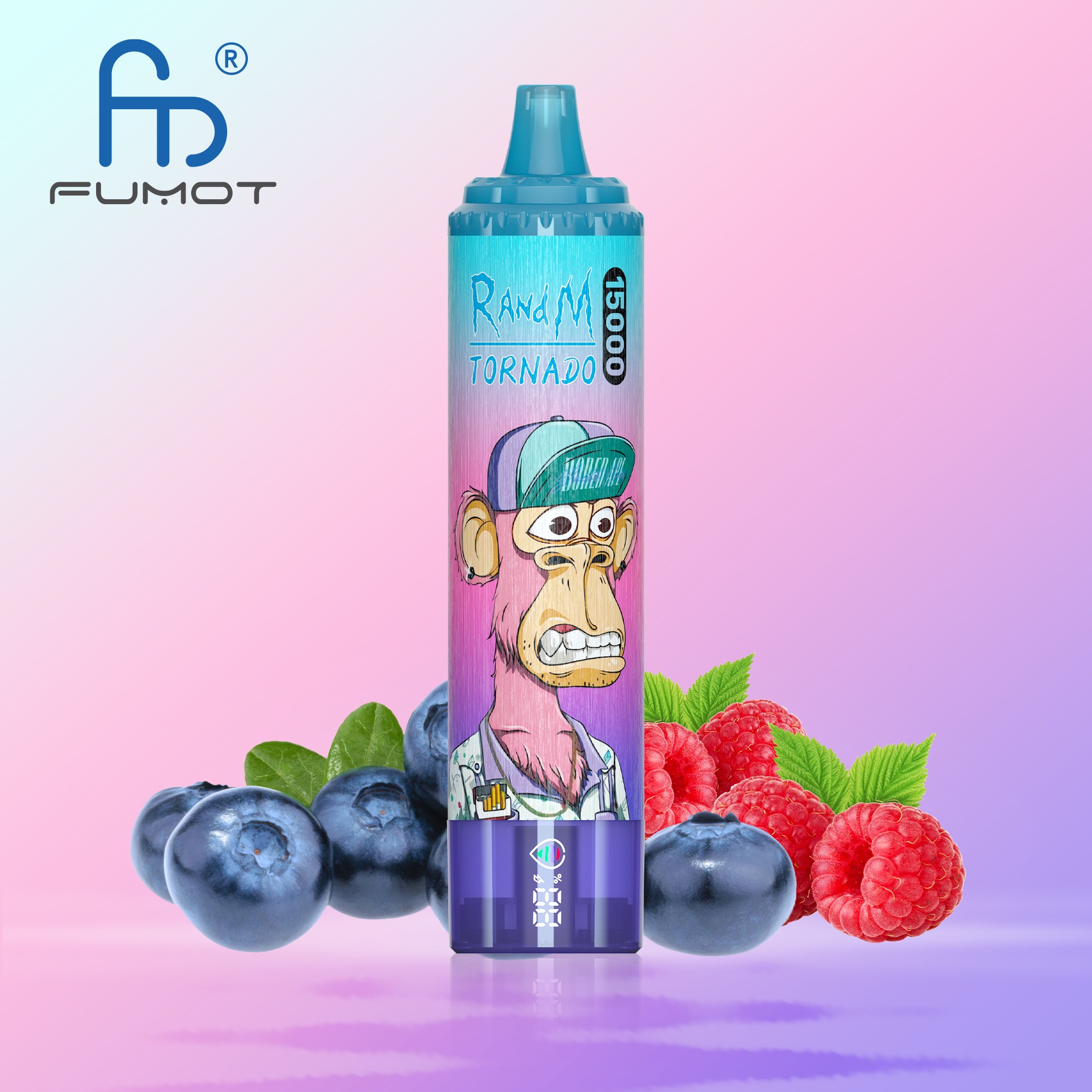 Fumot Randm Tornado 15000 Blueberry Raspberry Vape