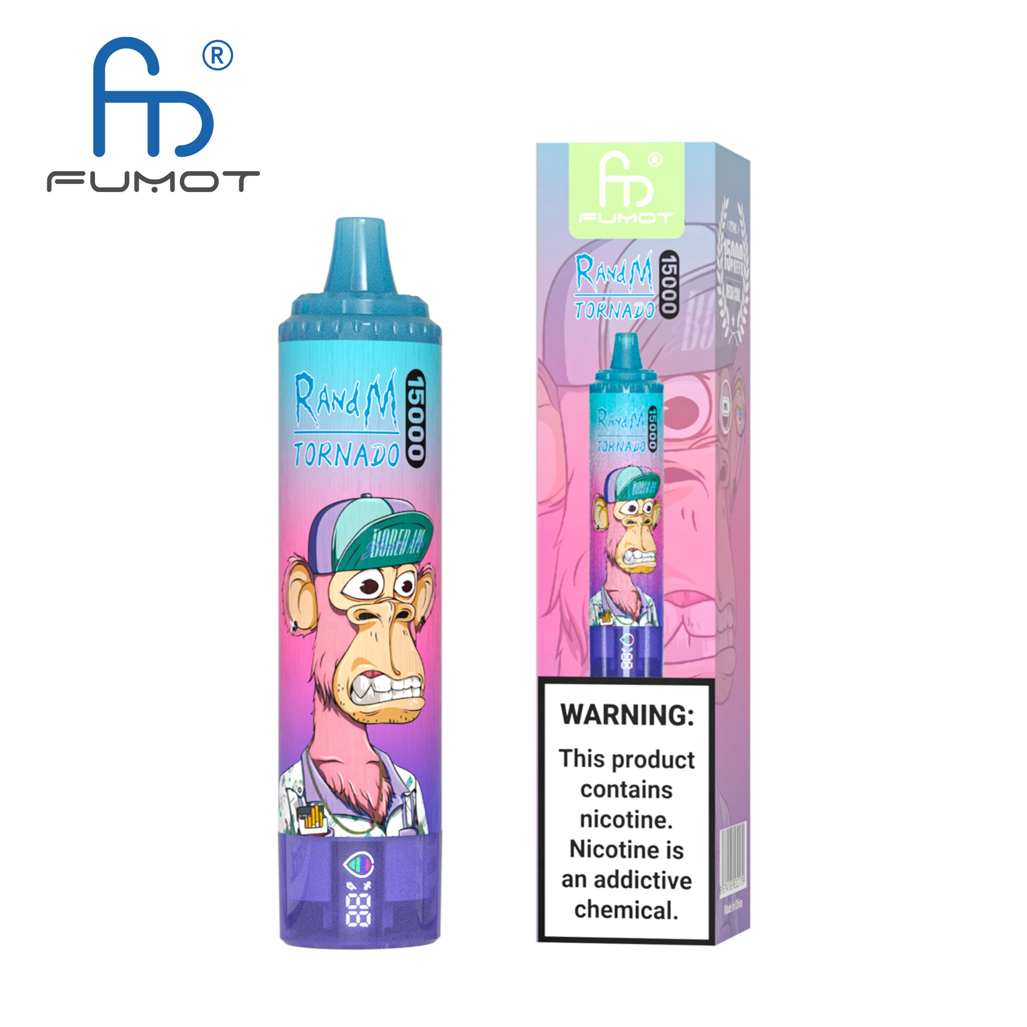 Fumot Randm Tornado 15000 Blueberry Raspberry Vape