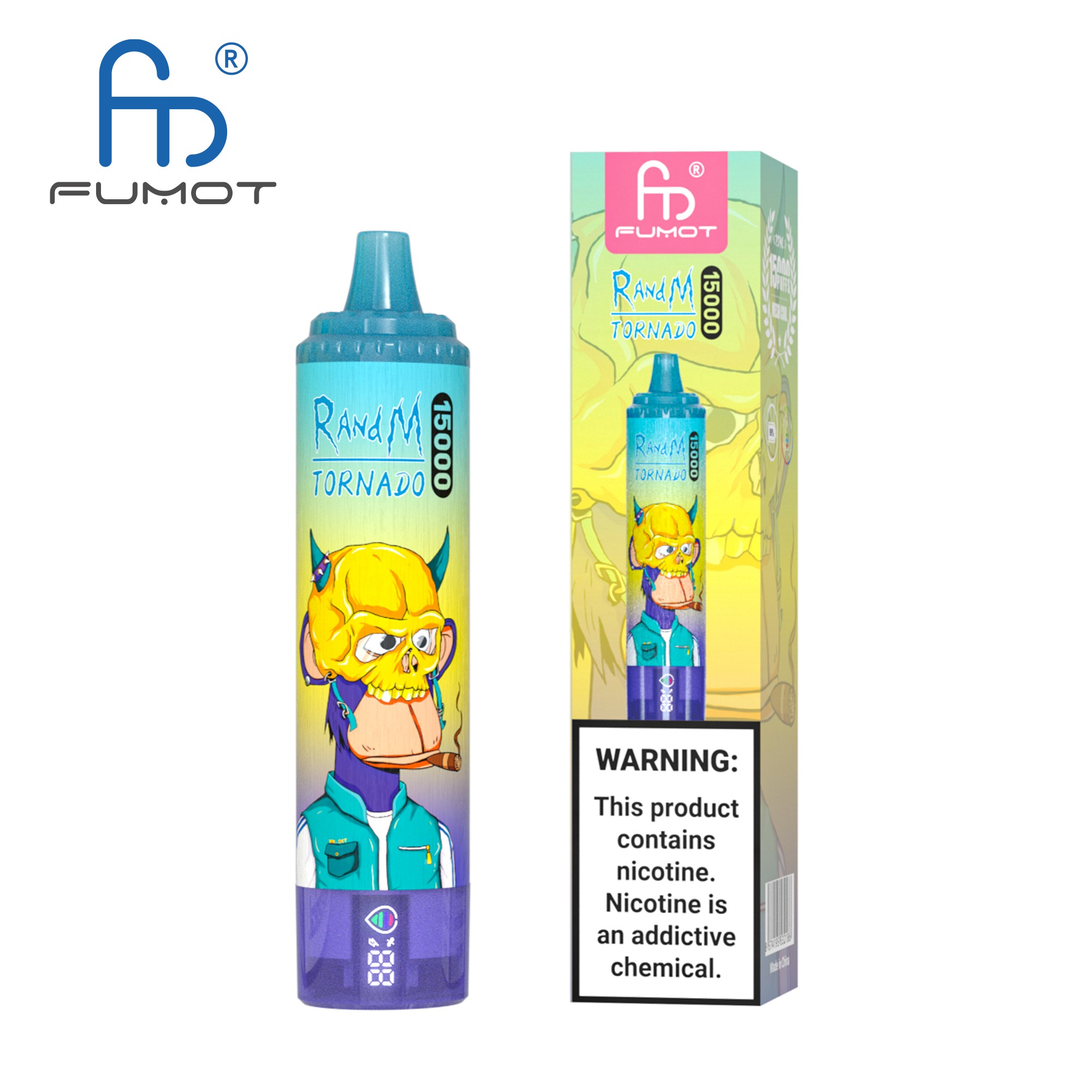 Fumot Randm Tornado 15000 Grape Ice Vape