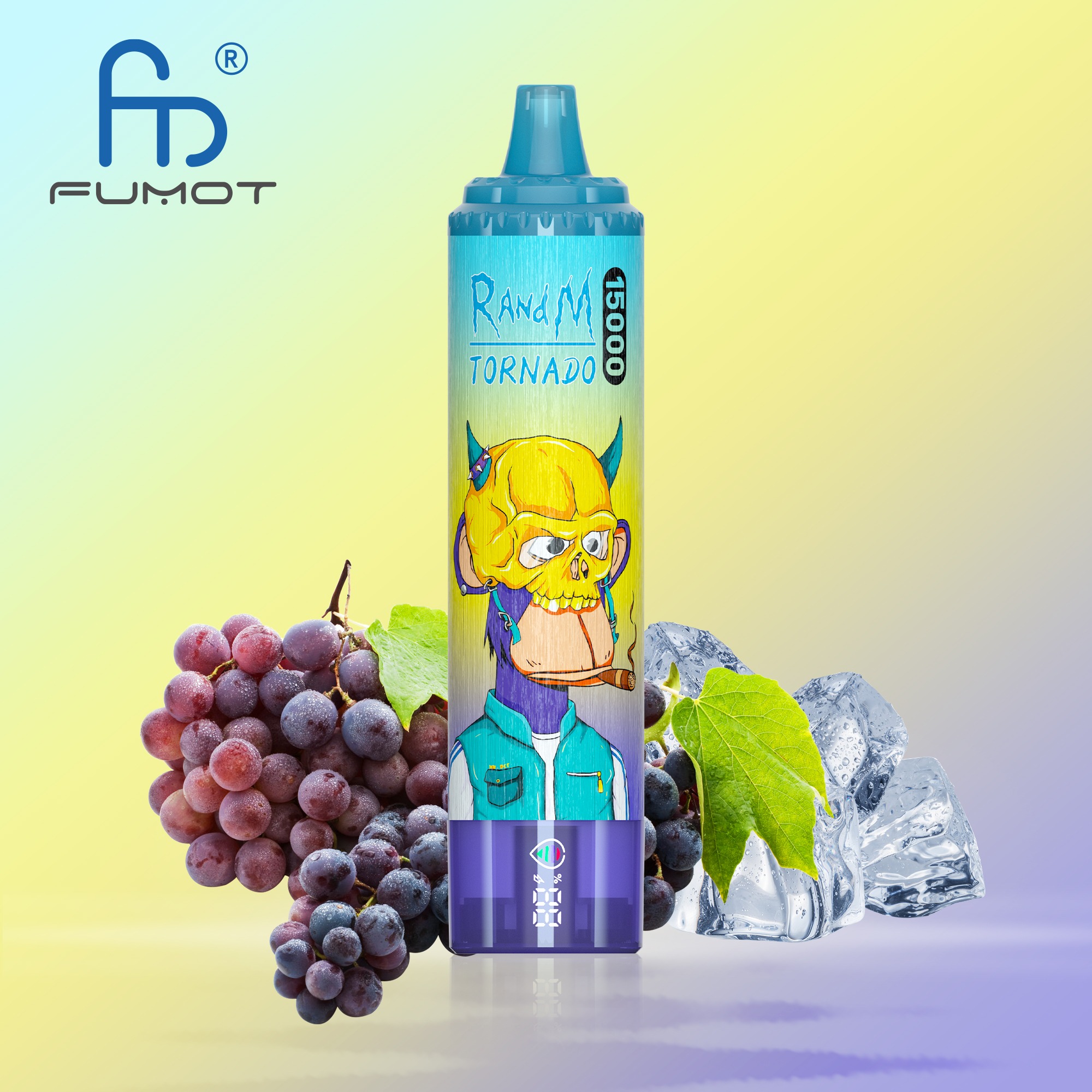Fumot Randm Tornado 15000 Grape Ice Vape