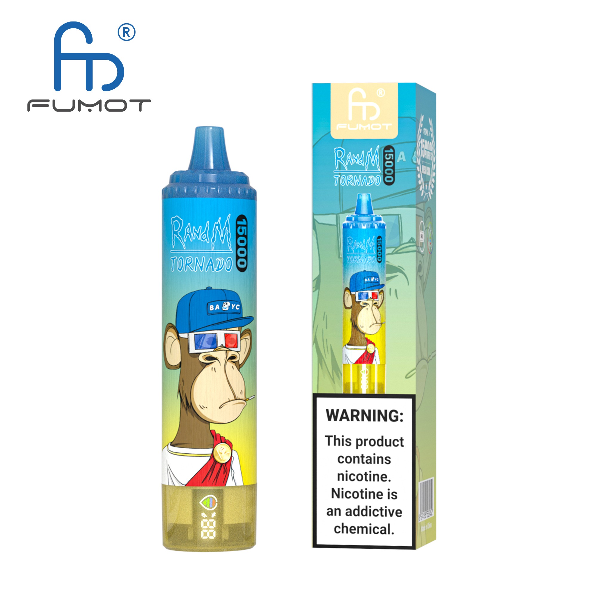 Fumot Randm Tornado 15000 Mr Blue Vape