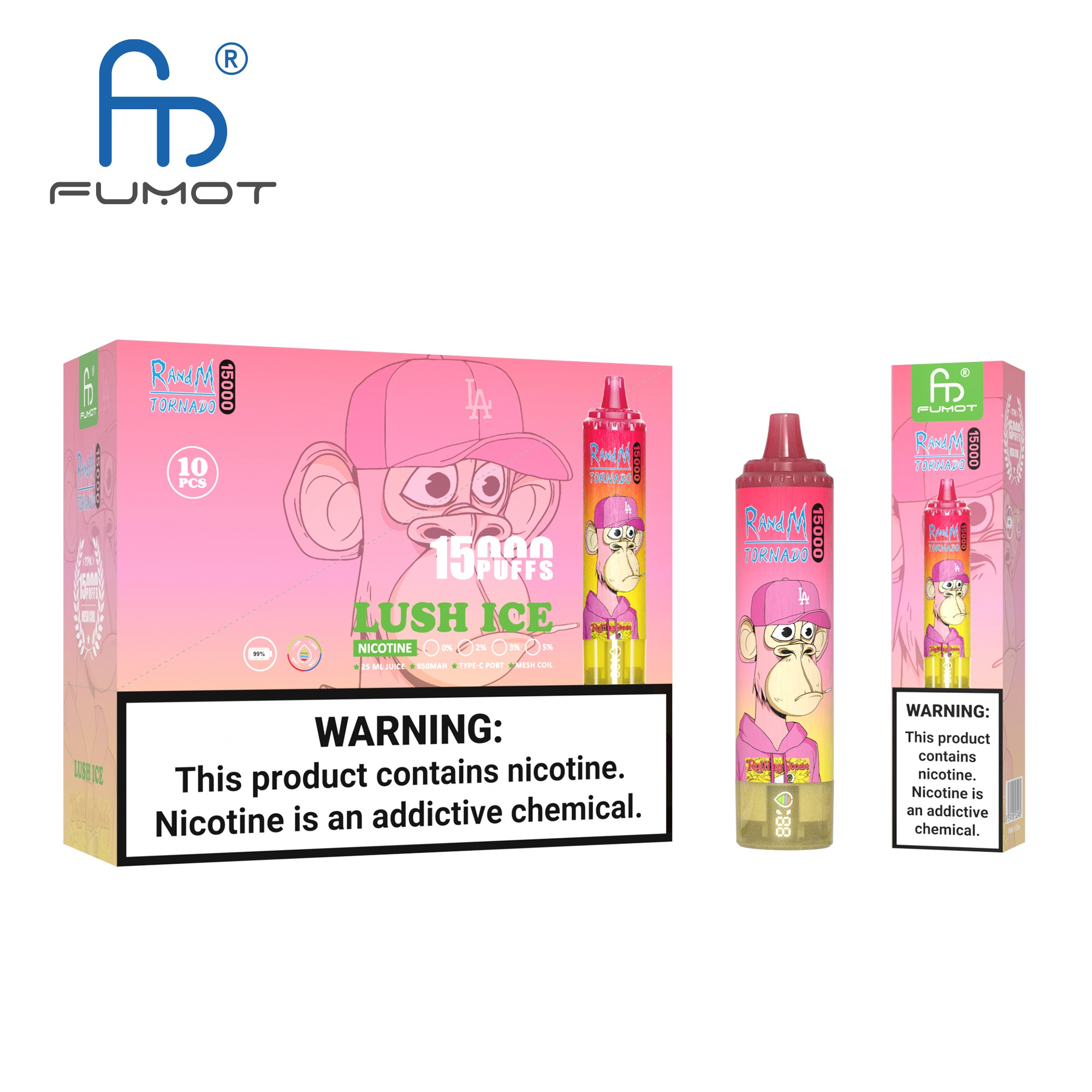 Fumot Randm Tornado 15000 Puffs Lush Ice Vape