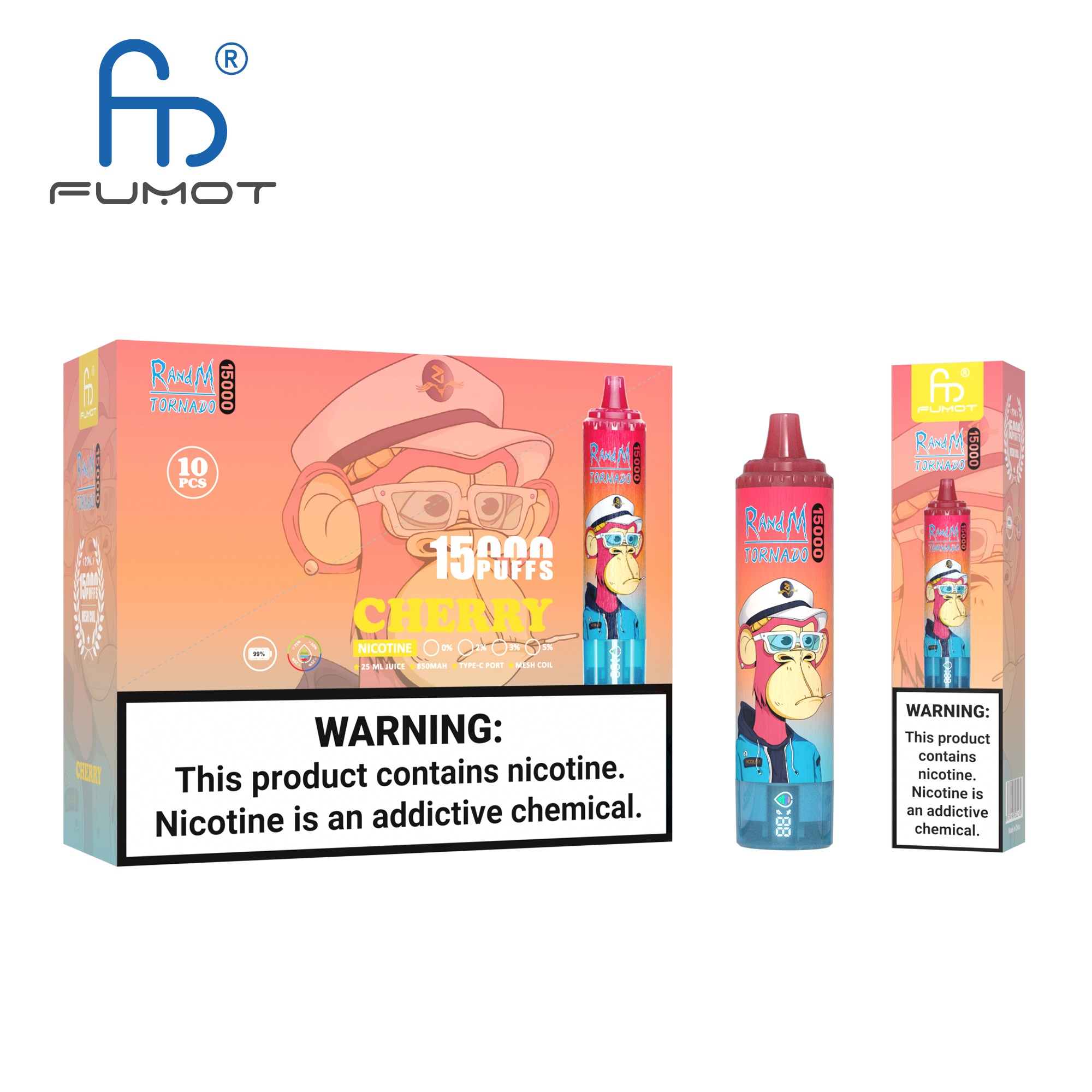 Fumot Randm Tornado 15000 Cherry Vape