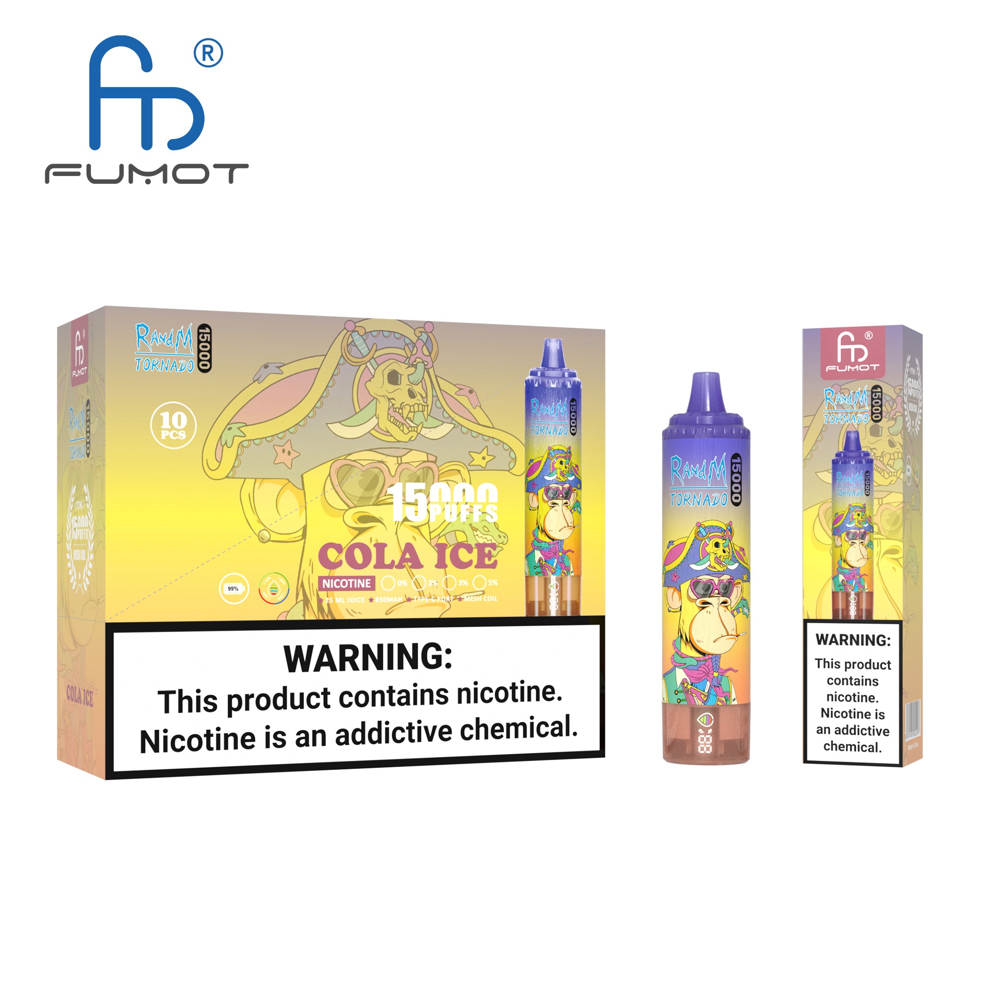 Fumot Randm Tornado 15000 Cola Ice