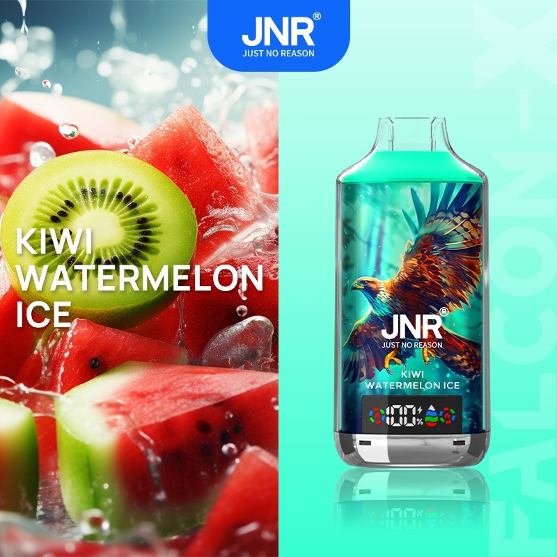 Kiwi Watermelon Ice Jnr Falcon X Puff 18k Vape