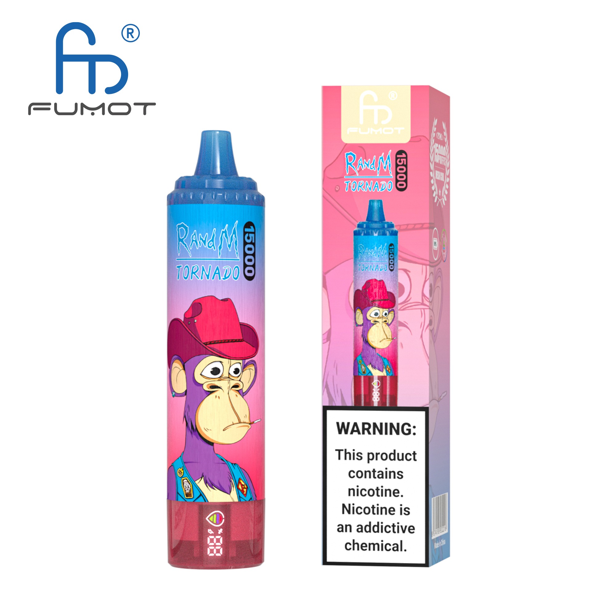 Mixed Berry Fumot Randm Tornado 15000 Vape