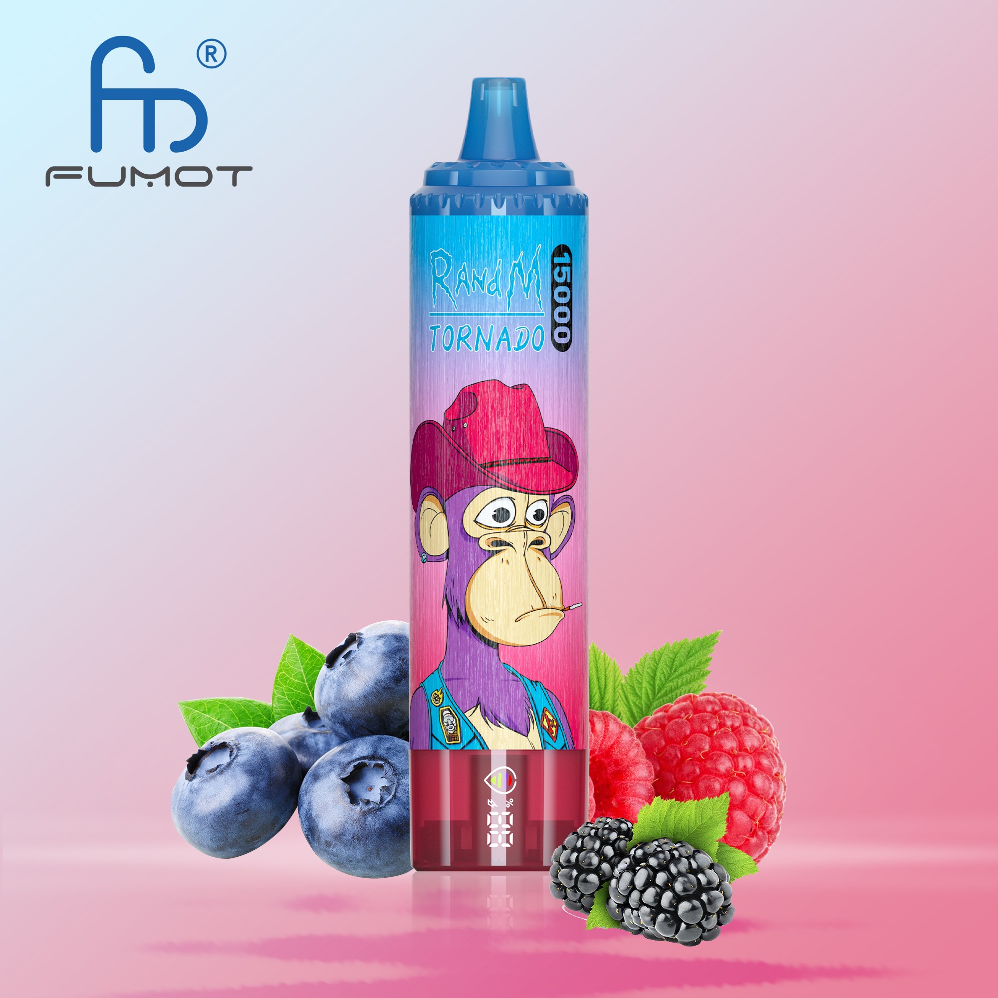 Mixed Berry Fumot Randm Tornado 15000 Vape