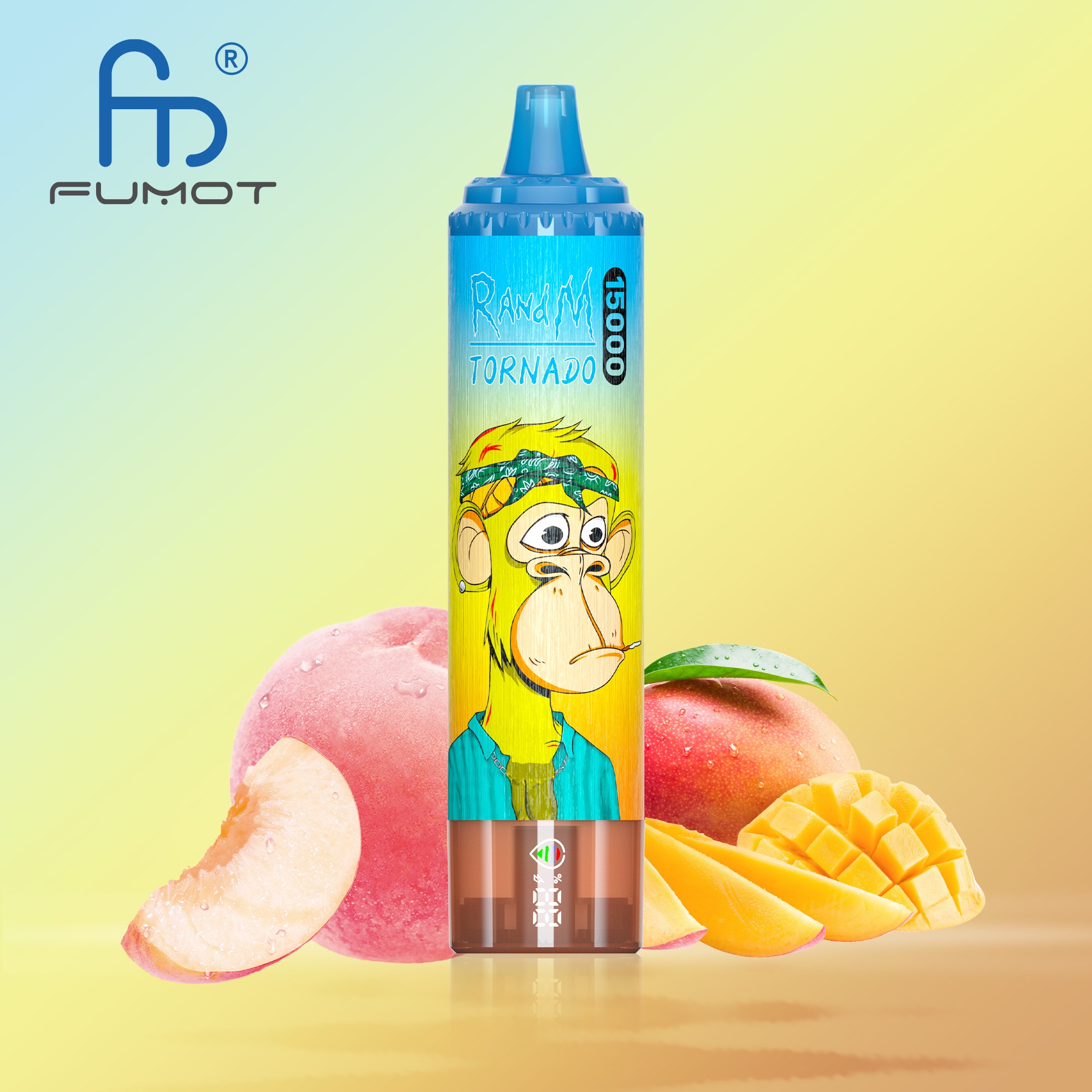 Peach Mango Fumot Randm Tornado 15000 Vape