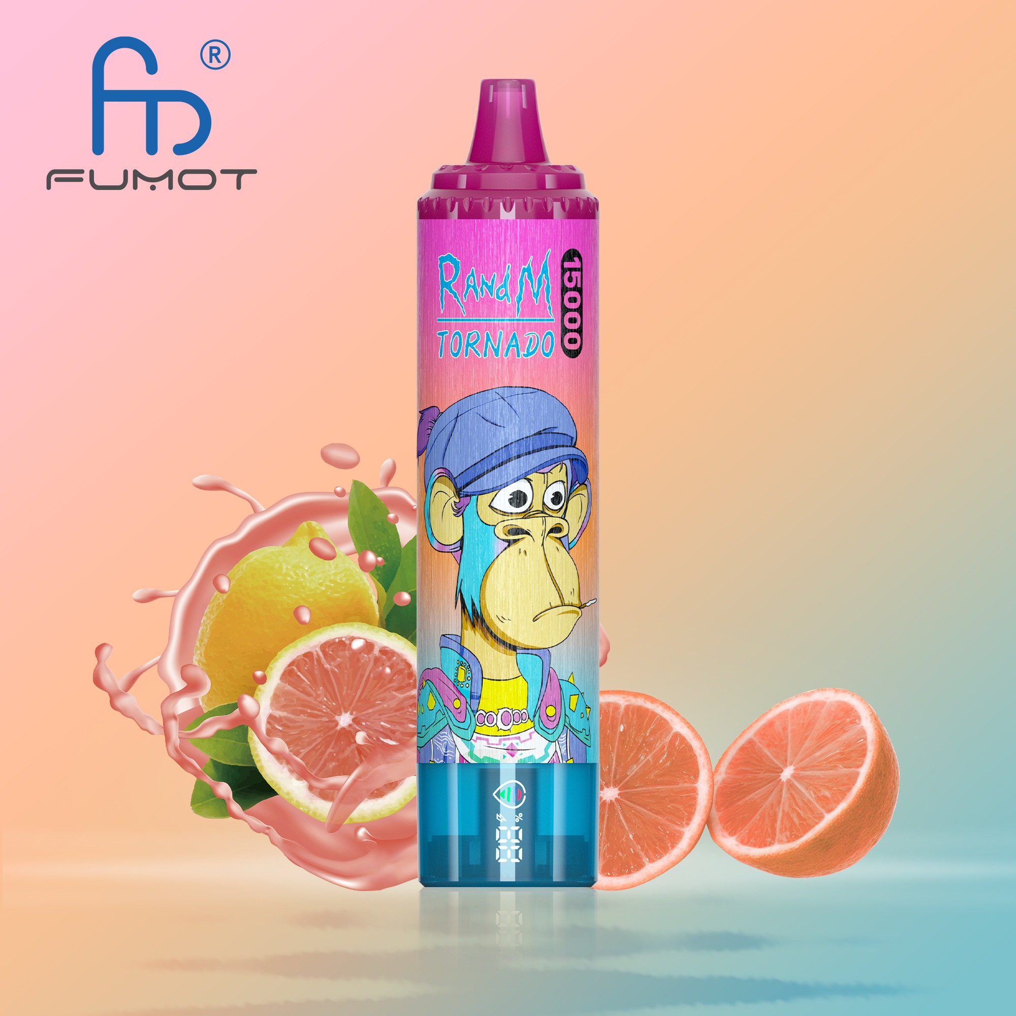 Pink Lemonade Fumot Randm Tornado 15000 Puffs Vape