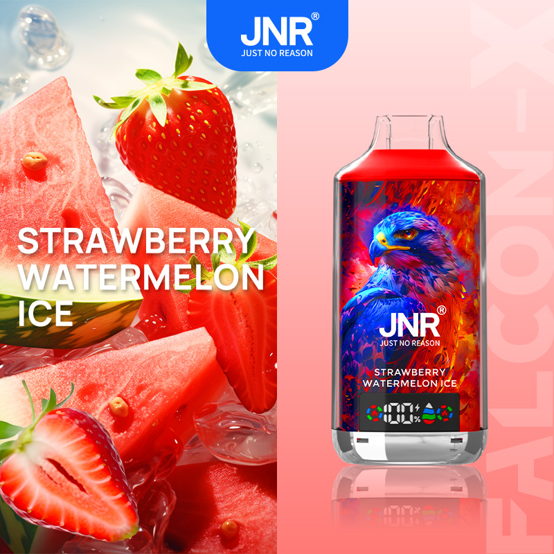 Strawberry Watermelon Ice Jnr Falcon X Puff 18k Vape