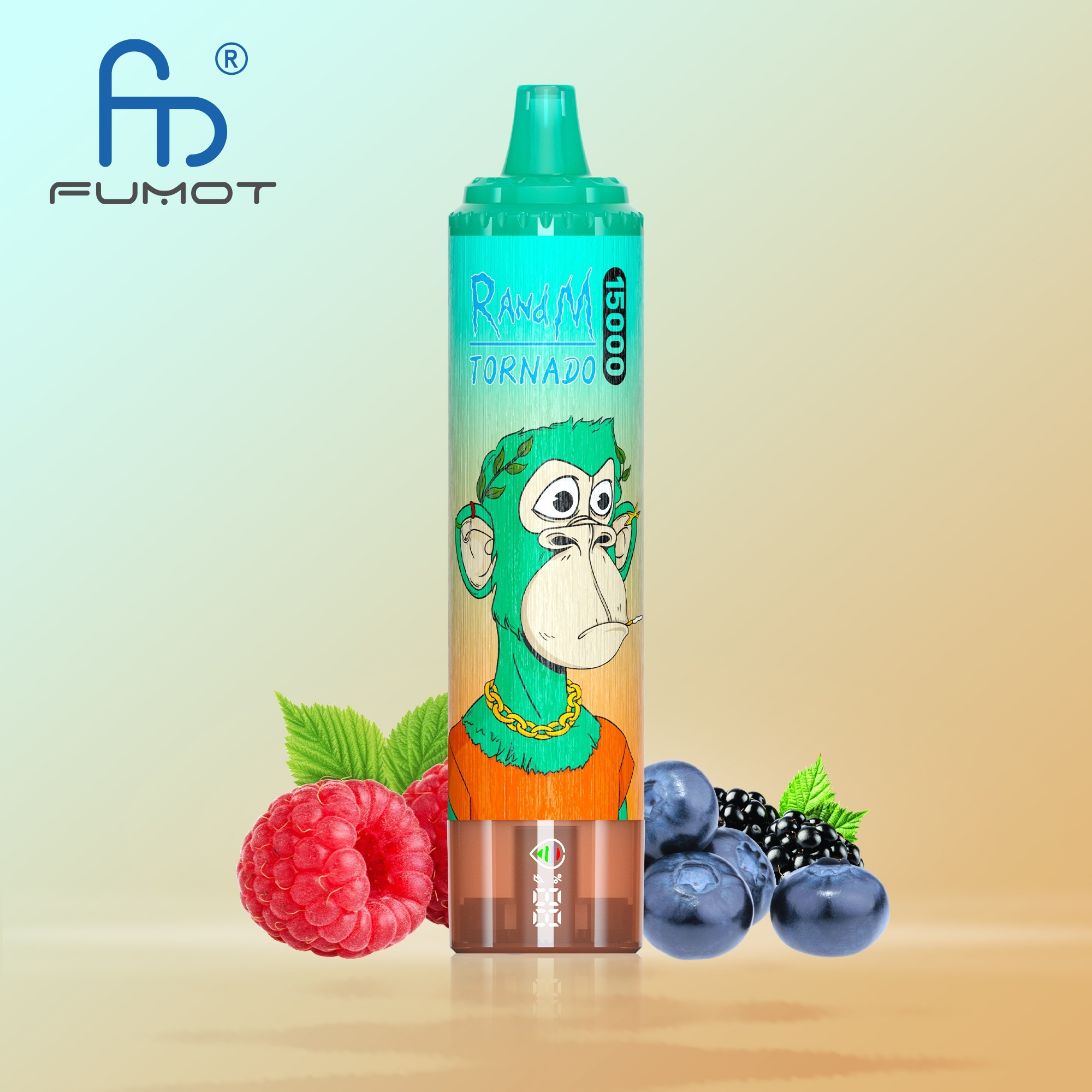 Triple Berry Fumot Randm Tornado 15000 Puffs Vape