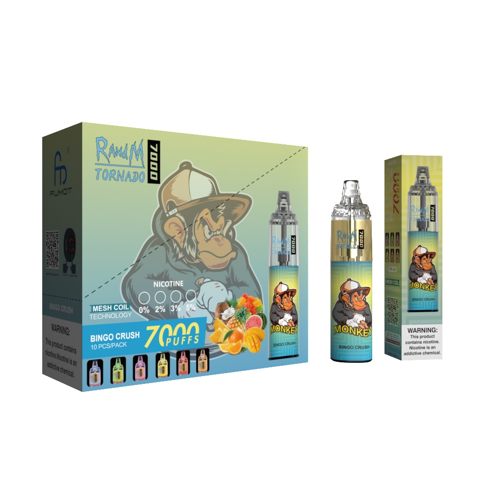 Bingo Crush Fumot Randm Tornado 7000 Puff Vape (3)