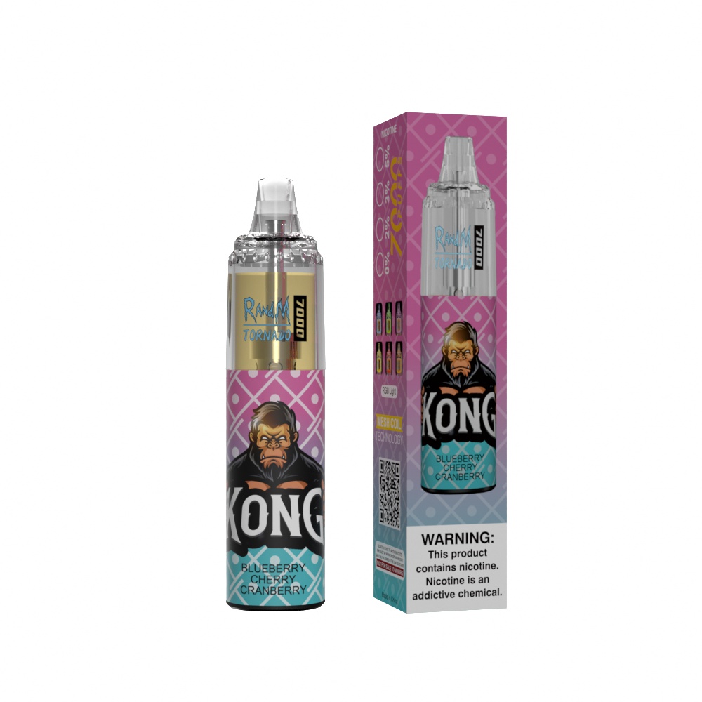 Blueberry Cherry Cranberry Fumot Randm Tornado 7000 Puff Vape (3)