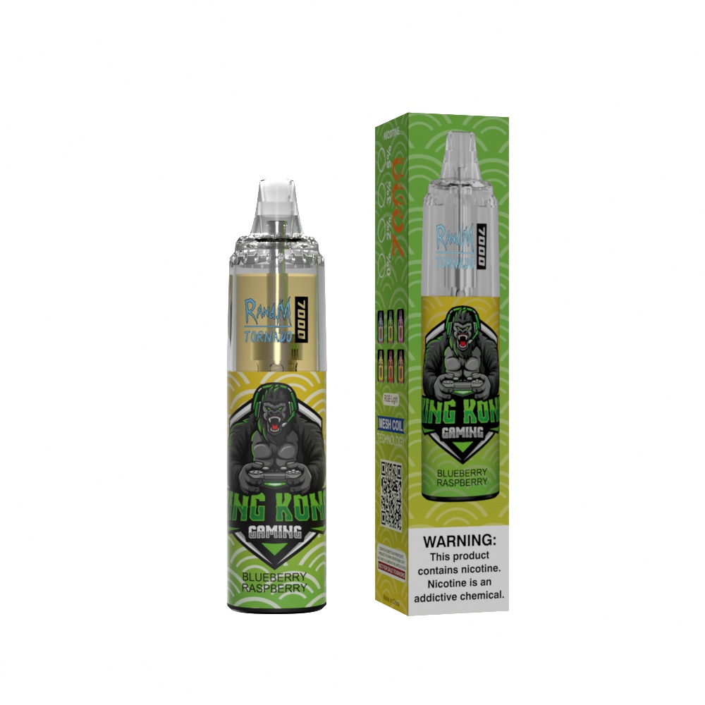 Blueberry Raspberry Fumot Randm Tornado 7000 Puff Vape (3)
