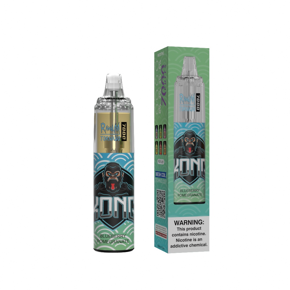 Blueberry Pomegranate Fumot RandM Tornado 7000 Puff Vape