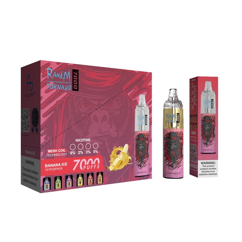 Fumot Randm 7000 Puff Vape Banana Ice