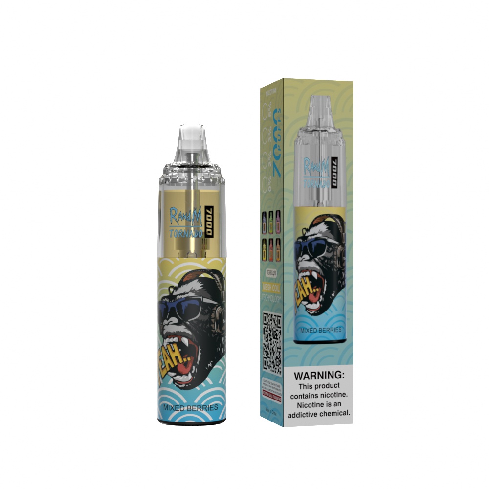 Mixed Berries Fumot Randm Tornado 7000 Puff Vape (3)