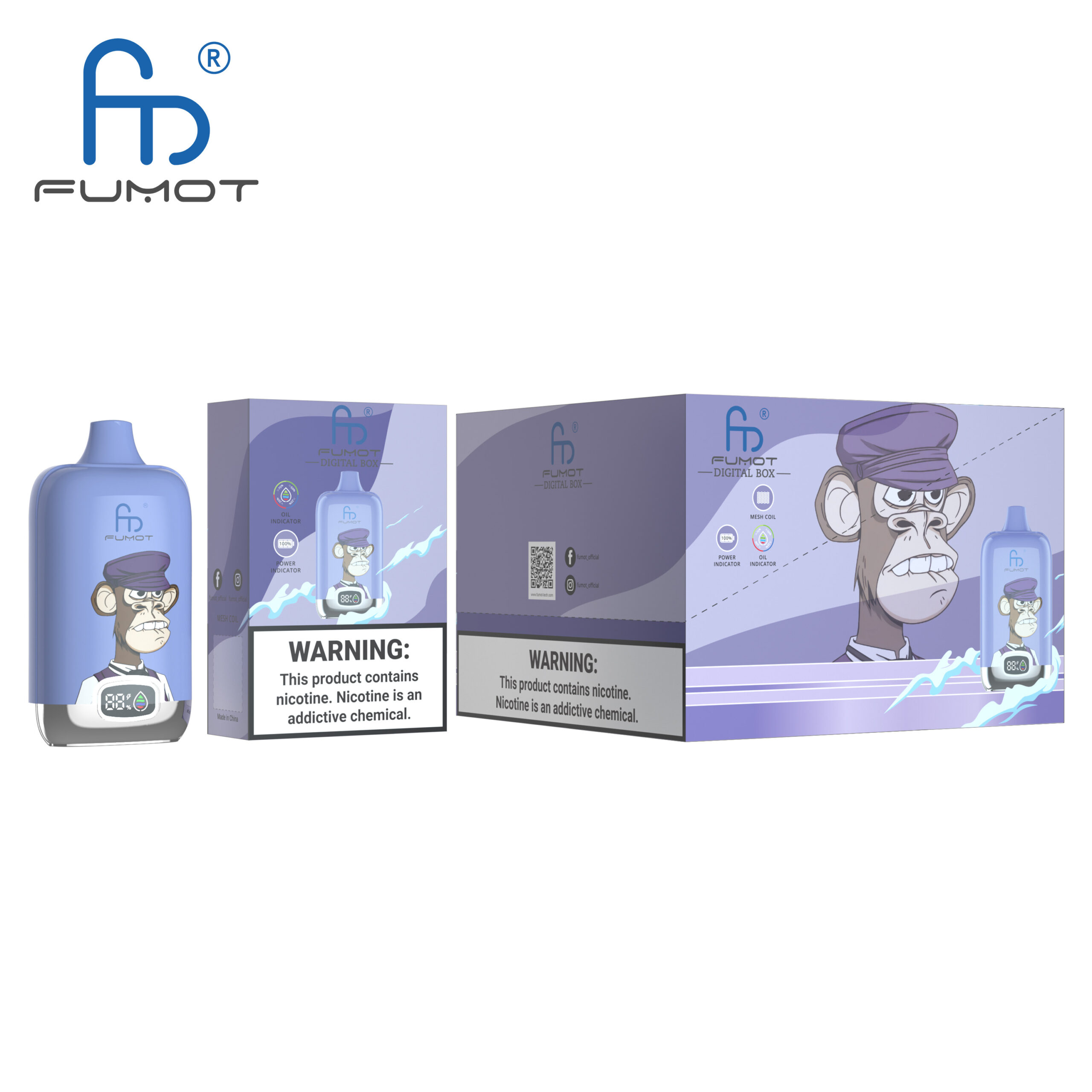 Fumot 12000 Blue Razz Lemonade