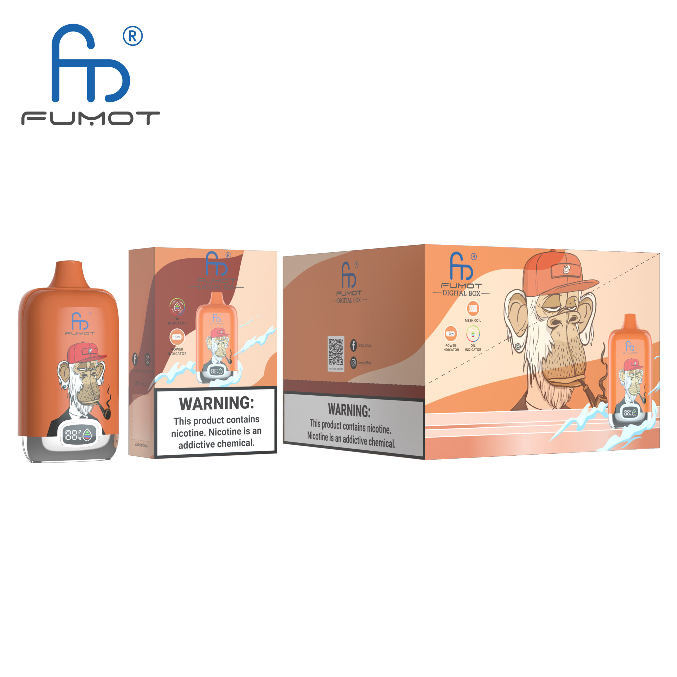 Fumot 12000 Red Apple Ice