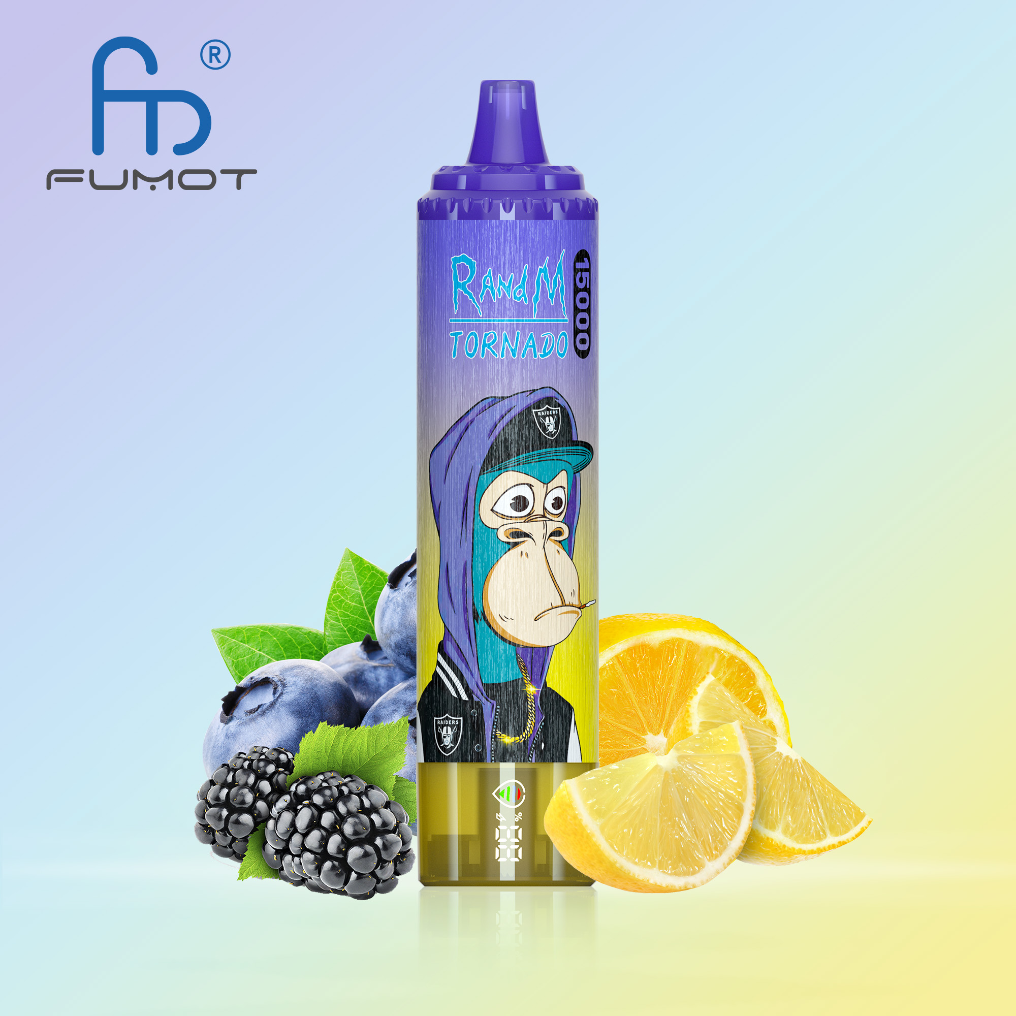 Berry Lemonade Fumot RandM Tornado 15K