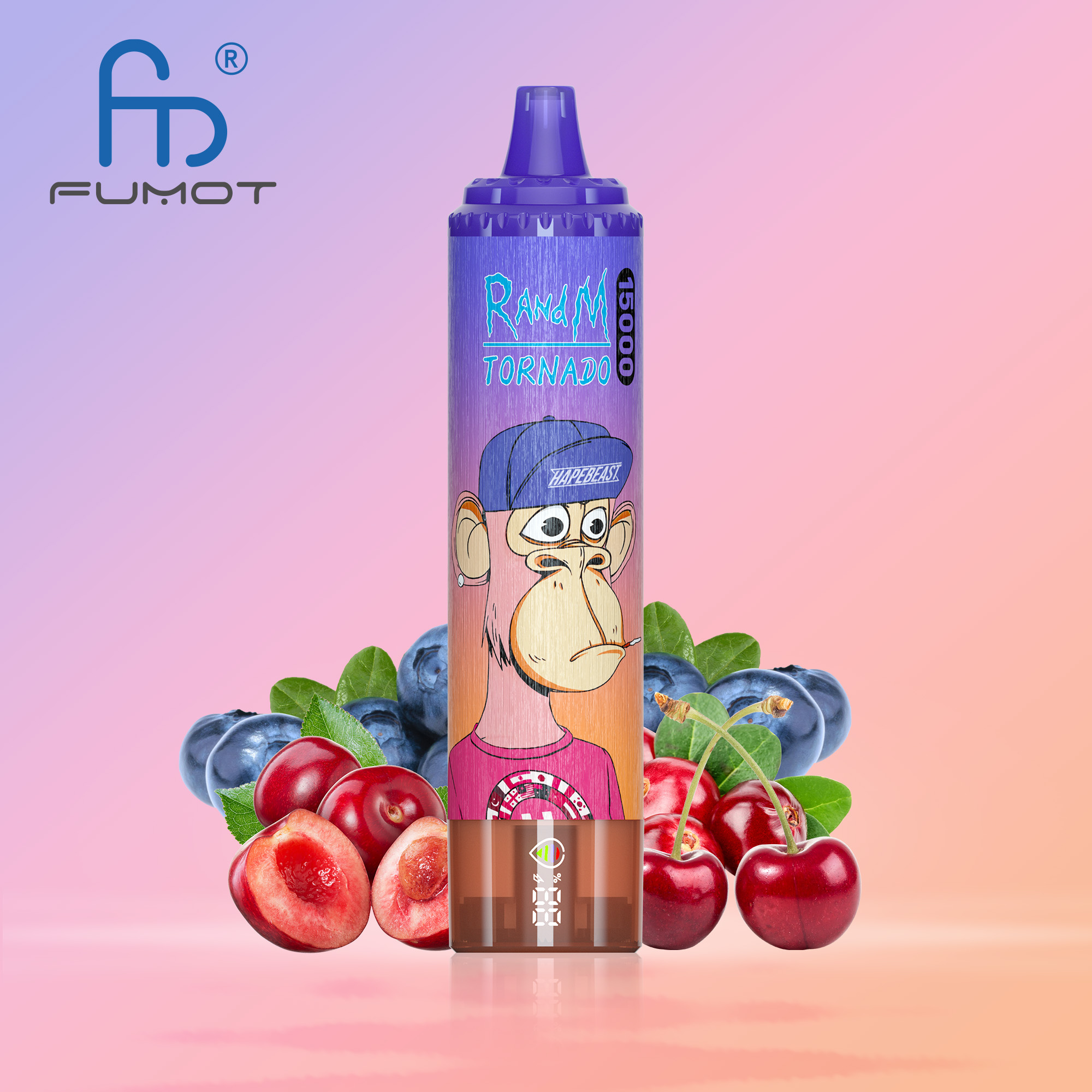 Blueberry Cherry Cranberry Fumot RandM Tornado 15K