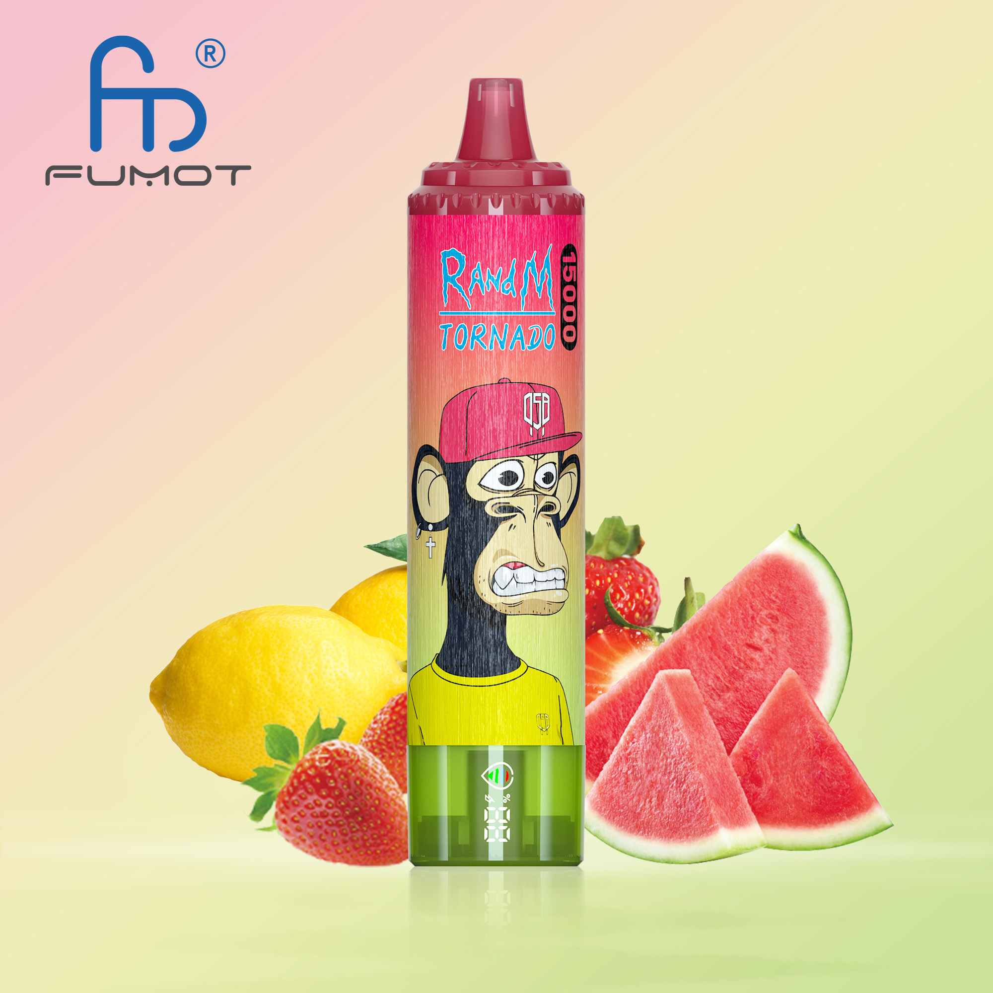 Strawberry Watermelon Lemonade Fumot RandM Tornado 15K