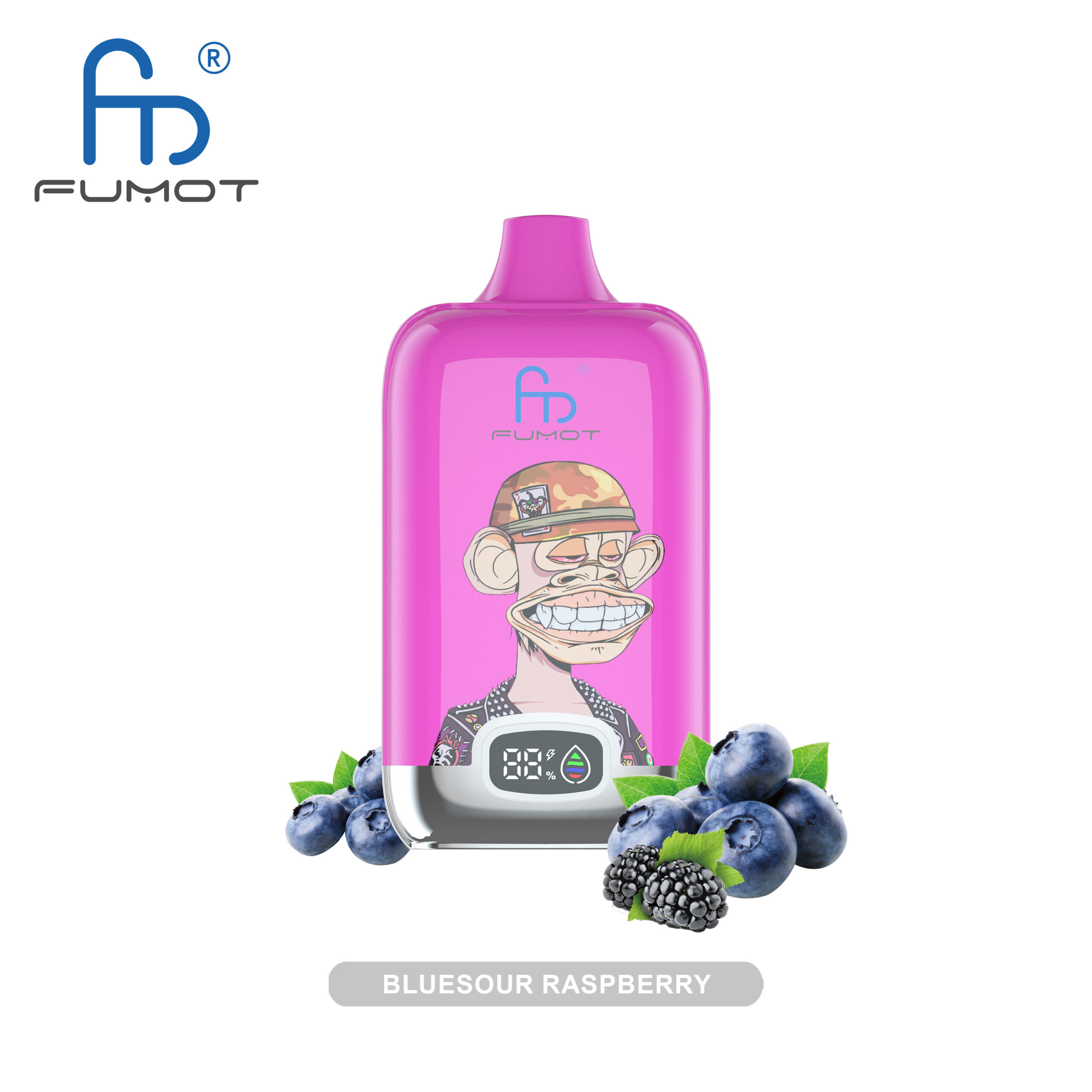 Bluesour Raspberry Fumot RandM Tornado 12000